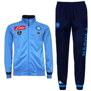 Ssc Napoli Training Soccer Tracksuit 2015/16 Sky Blue - Kappa - SoccerTracksuits.com