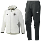 Germany Presentation Soccer Tracksuit Euro 2016 White - Adidas - SoccerTracksuits.com