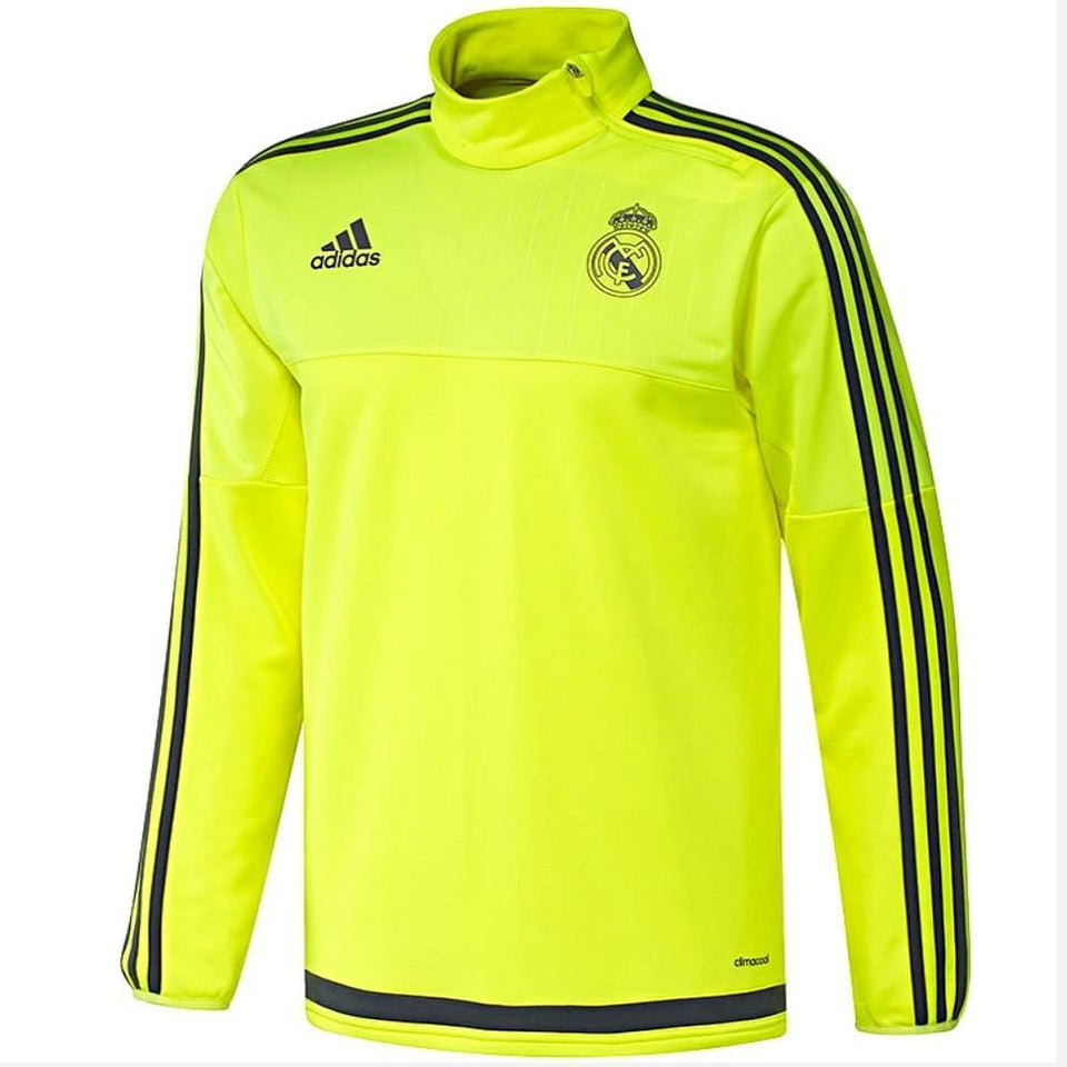 Real Madrid Training Technical Soccer Tracksuit 2015/16 Fluo - Adidas - SoccerTracksuits.com