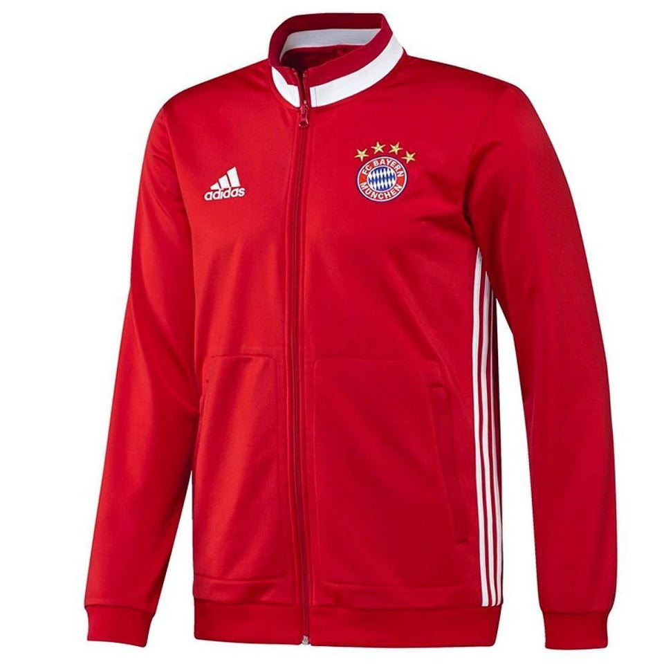 Bayern Munich Red Training Soccer Tracksuit 2016/17 - Adidas - SoccerTracksuits.com