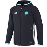 Olympique Marseille Presentation Soccer Tracksuit 2016/17 Navy - Adidas - SoccerTracksuits.com