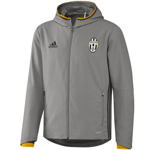 Juventus Grey Presentation Soccer Tracksuit 2016/17 - Adidas - SoccerTracksuits.com