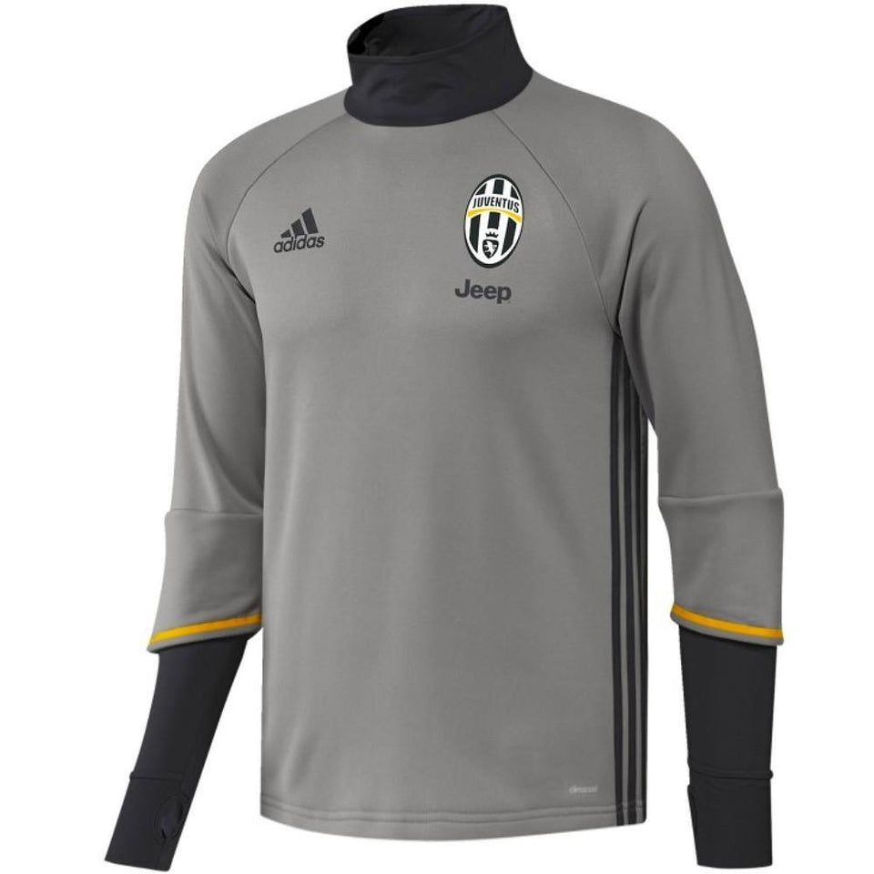 Juventus Training Technical Soccer Tracksuit 2016/17 Grey - Adidas - SoccerTracksuits.com