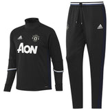 Manchester United Technical Training Soccer Tracksuit 2016/17 Black - Adidas - SoccerTracksuits.com
