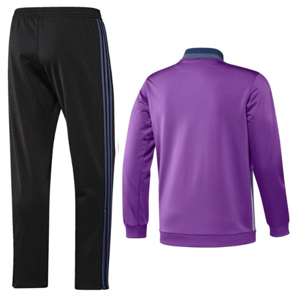 Real Madrid Jogging Training Soccer Tracksuit 2016/17 Purple - Adidas - SoccerTracksuits.com