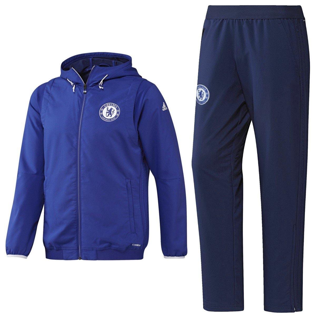 Chelsea Cups Blue Presentation Soccer Tracksuit 2016/17 Adidas