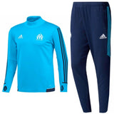 Olympique Marseille Technical Training Soccer Tracksuit 2017/18 - Adidas - SoccerTracksuits.com