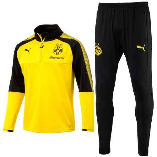 Borussia Dortmund Training Technical Soccer Tracksuit 2017/18 - Puma - SoccerTracksuits.com