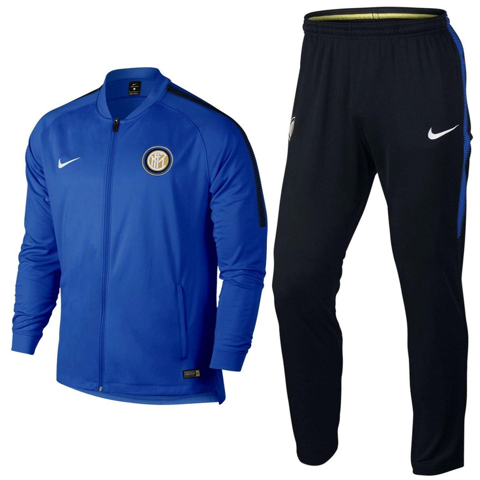 Inter Milan Training Presentation Soccer Tracksuit 2017/18 - Nike - SoccerTracksuits.com