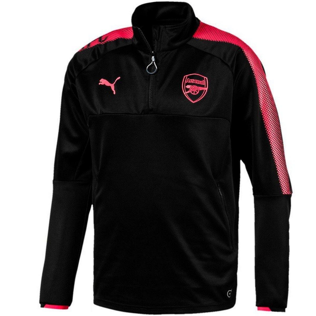 Arsenal Football Arsenal Black And Pink Tracksuit Arsenal Training