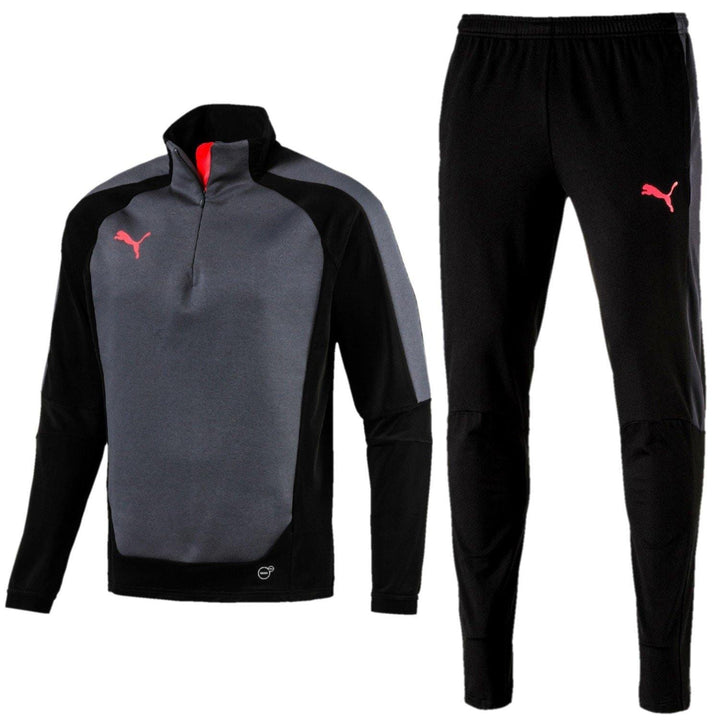 Puma Teamwear Evotrg Winter Technical Training Soccer Tracksuit - Black/Ebony
