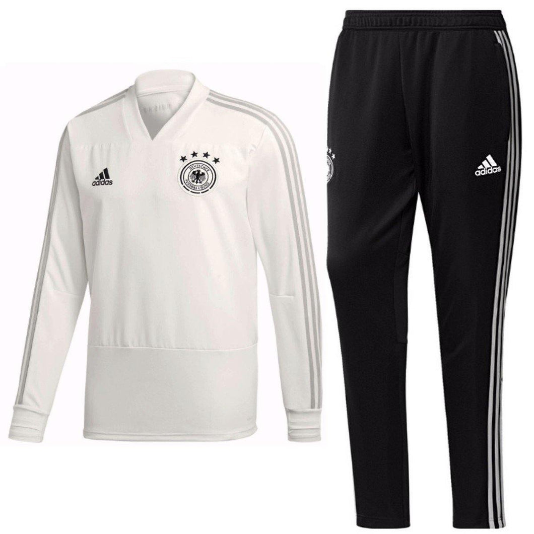 Germany Technical Hybrid Sweat Soccer Tracksuit 2018/19 - Adidas - SoccerTracksuits.com