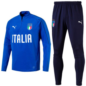 Italy Technical Training Soccer Tracksuit 2018/19 - Puma - SoccerTracksuits.com