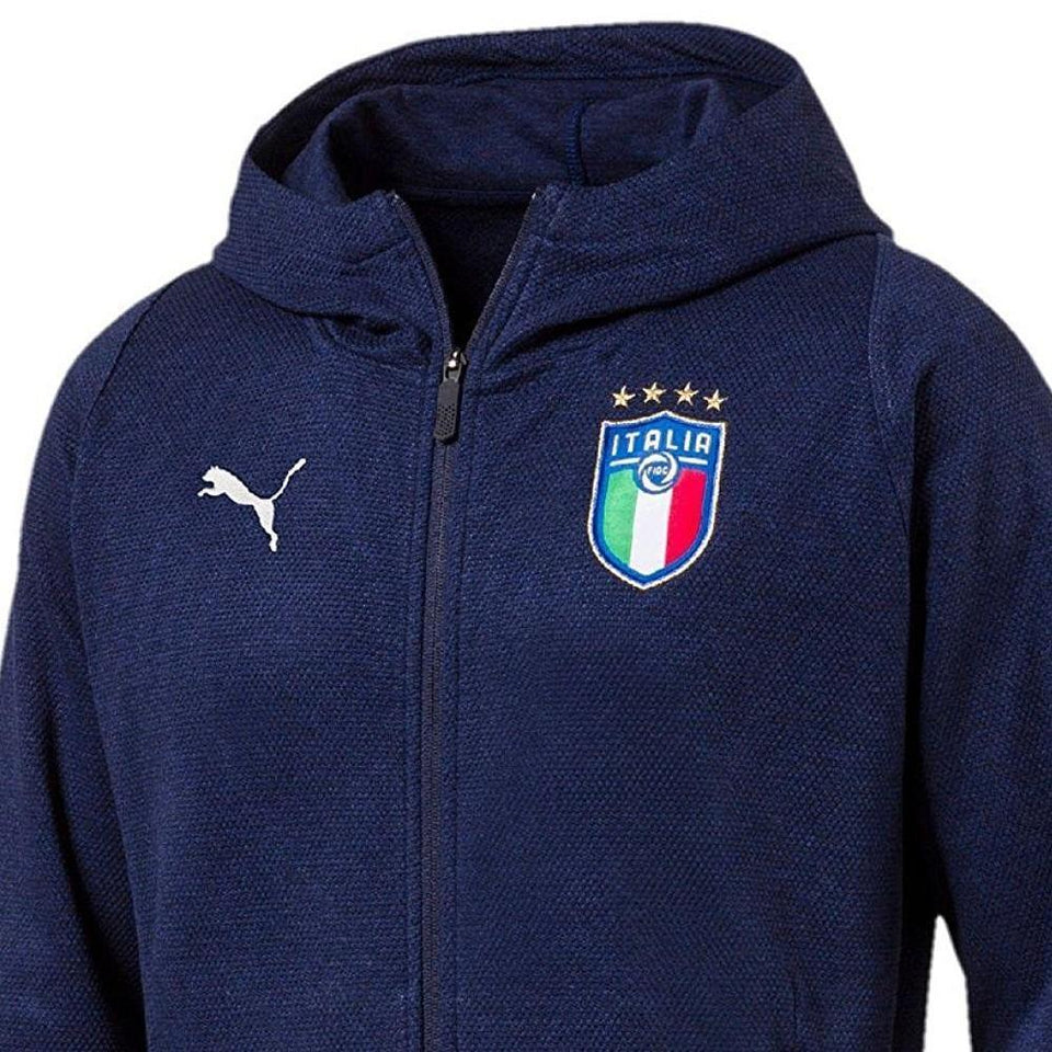 Italy Casual Presentation Soccer Tracksuit 2018/19 - Puma - SoccerTracksuits.com