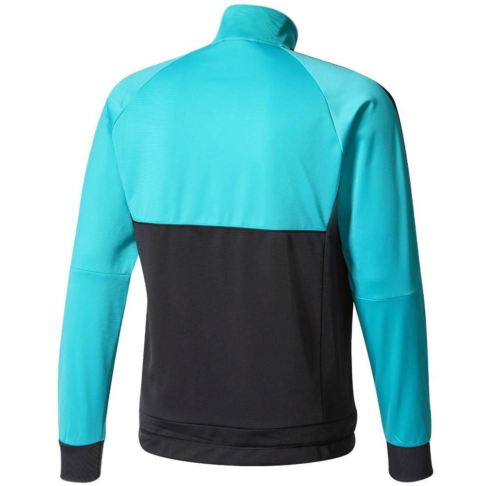 Real Madrid Cf Training Soccer Tracksuit 2018 Black/Light Blue