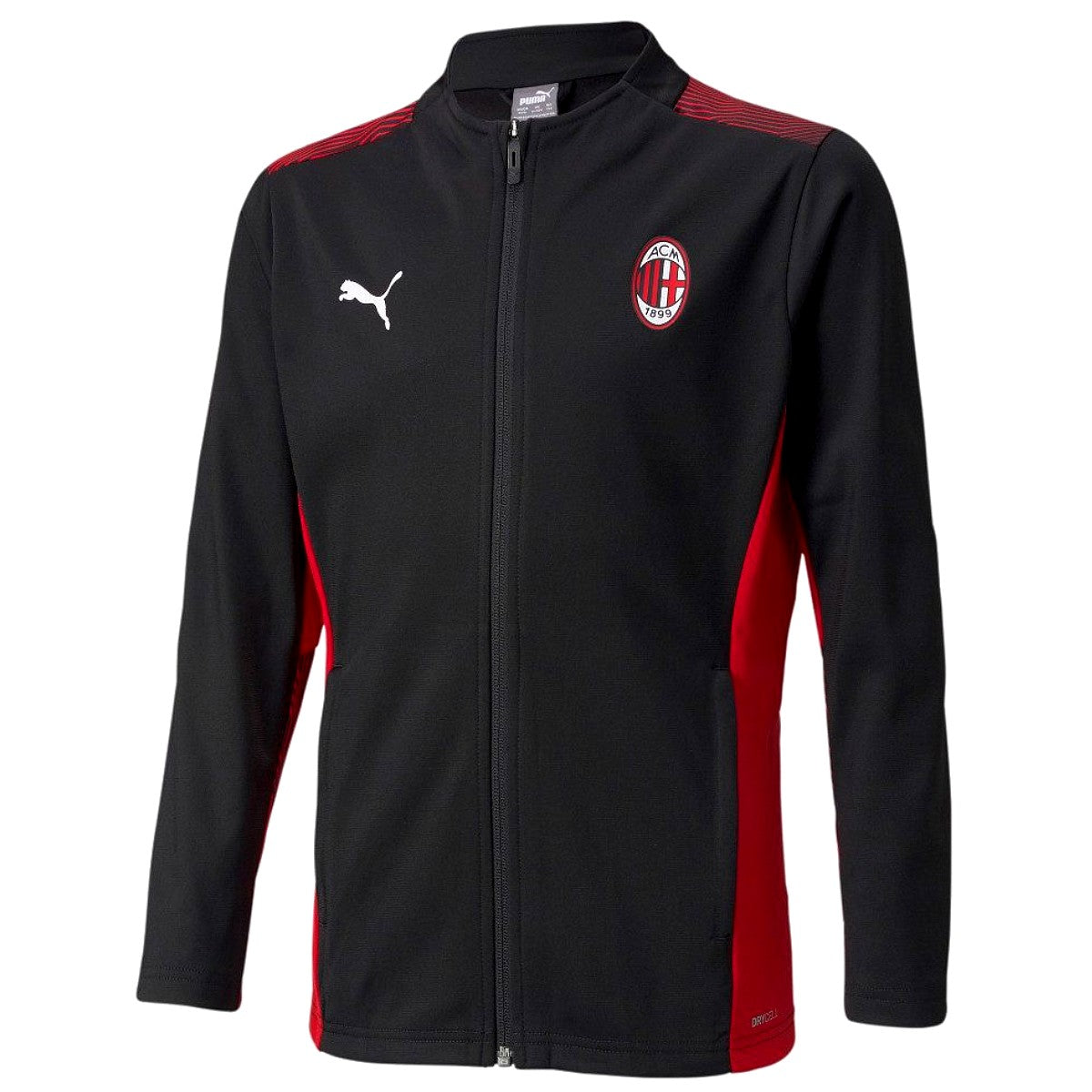 Tracksuit Tuta Milan 2021 2022 AC Milan Soccer Black Training