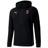 AC Milan black Casual hooded presentation tracksuit 2020/21 - Puma - SoccerTracksuits.com