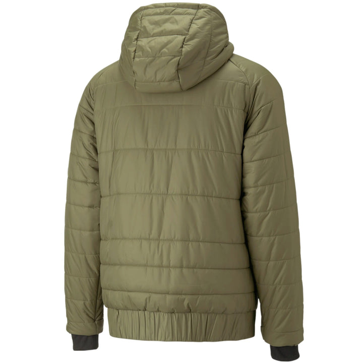 AC Milan soccer 1/4 zip reversible padded jacket 2023 - Puma