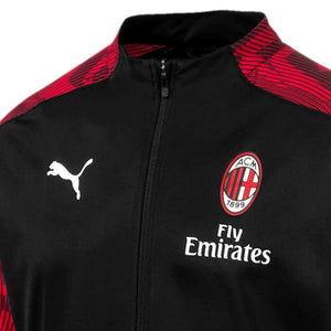 AC Milan soccer training presentation jacket 2019/20 - Puma - SoccerTracksuits.com