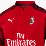 AC Milan soccer training technical tracksuit 2019/20 red - Puma - SoccerTracksuits.com