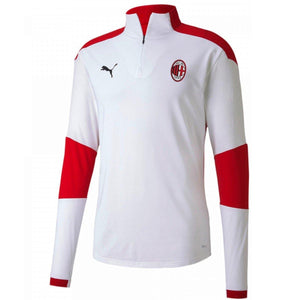 AC Milan white training technical tracksuit 2020/21 - Puma - SoccerTracksuits.com