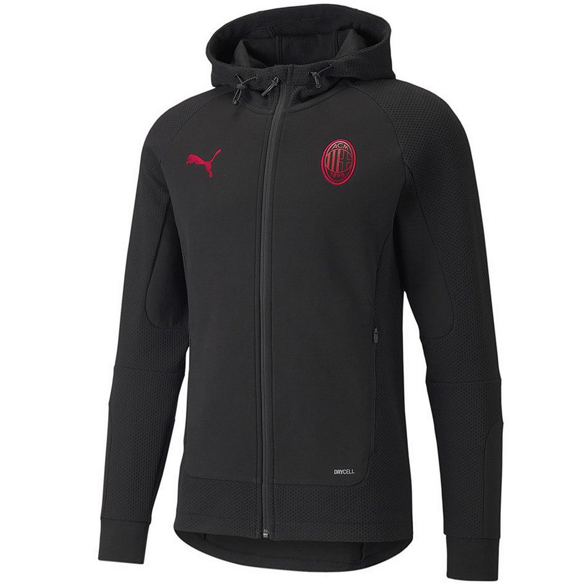 Vidner beundring Kan AC Milan Casual hooded black presentation tracksuit 2021/22 - Puma –  SoccerTracksuits.com