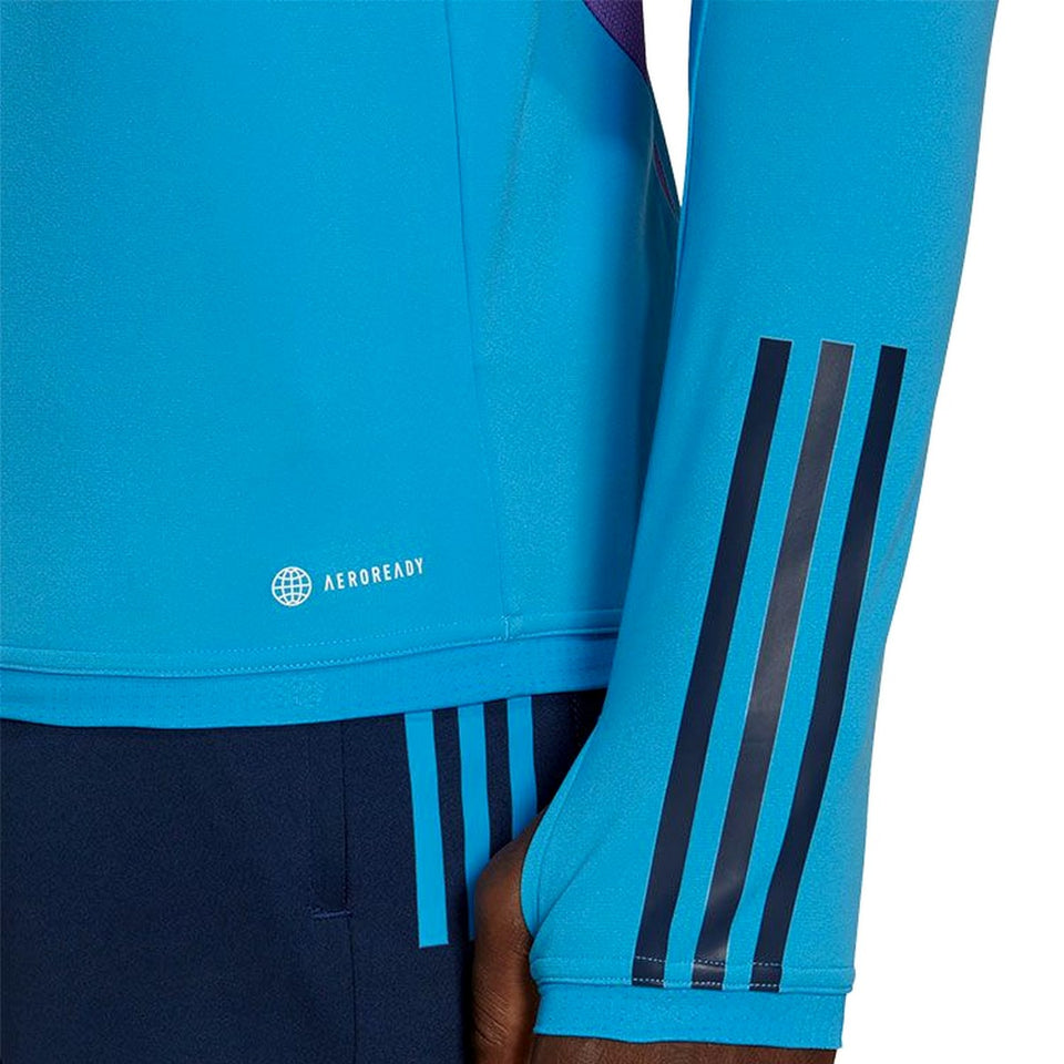 Adidas Argentina training tracksuit 2022 featuring Aeroready technology and stylish blue design