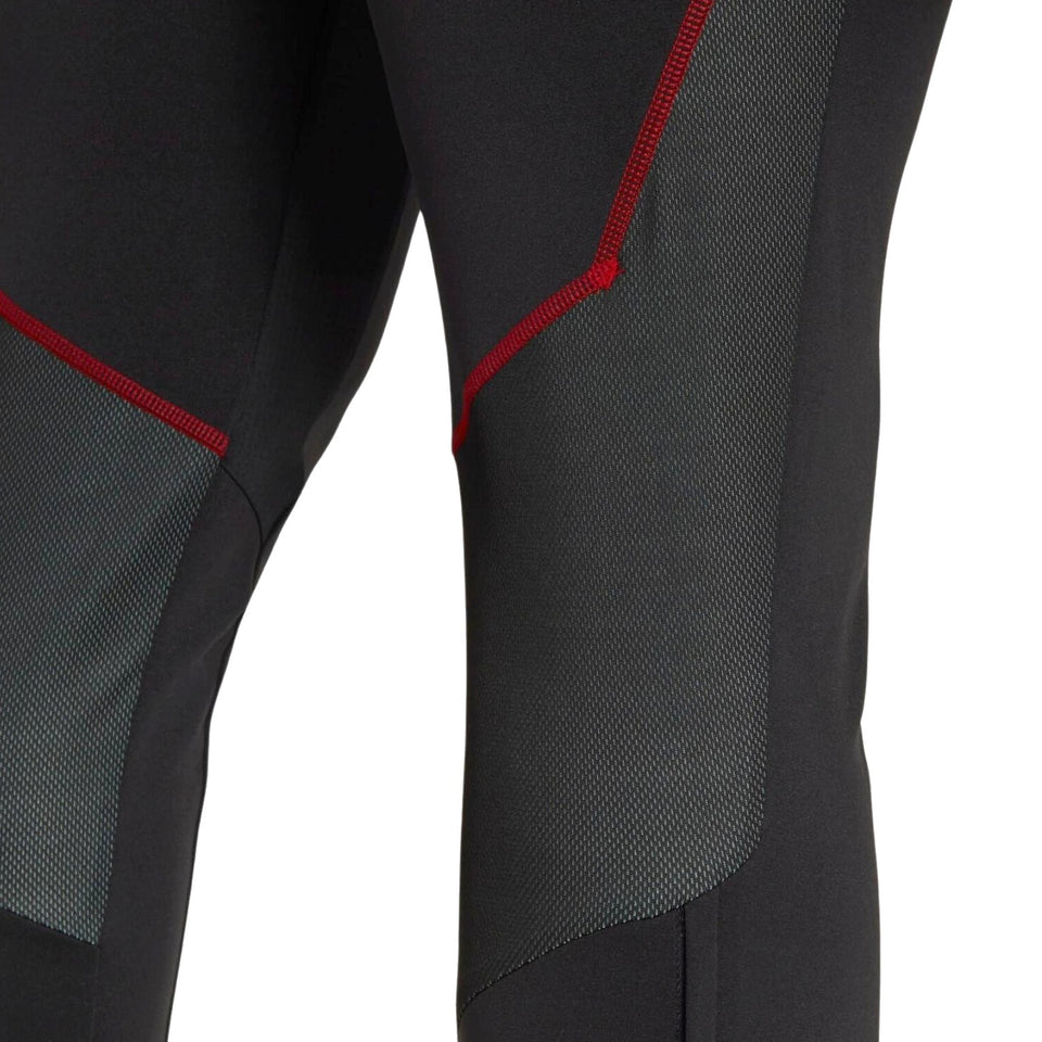 Close-up of Adidas Colombia training tracksuit 2022 showcasing breathable fabric and sporty design