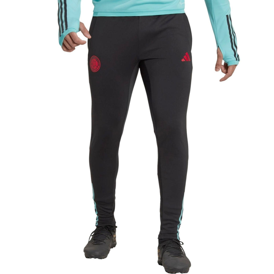 Adidas Colombia training tracksuit 2022 featuring breathable fabric and fitted design for athletes