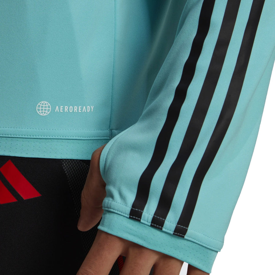 Adidas Colombia training tracksuit 2022 with AEROREADY technology and stylish black stripes