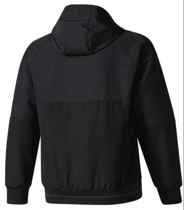 Real Madrid Black Presentation Soccer Tracksuit 2017/18 - Adidas