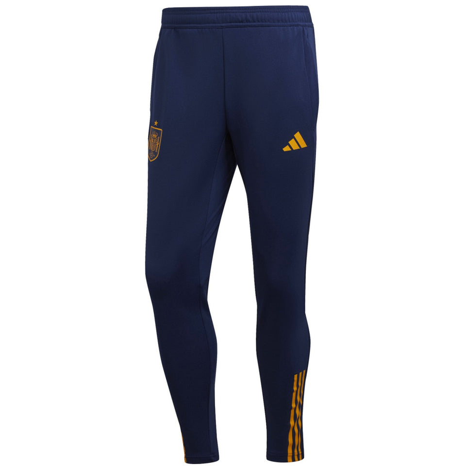 Adidas Spain training tracksuit navy 2022 featuring comfortable fit and stylish design for athletes