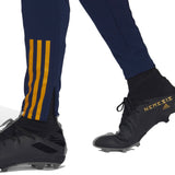 Adidas Spain training tracksuit navy 2022 with stylish stripes for soccer training and practice