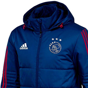 Ajax winter training bench soccer jacket 2018 - Adidas - SoccerTracksuits.com