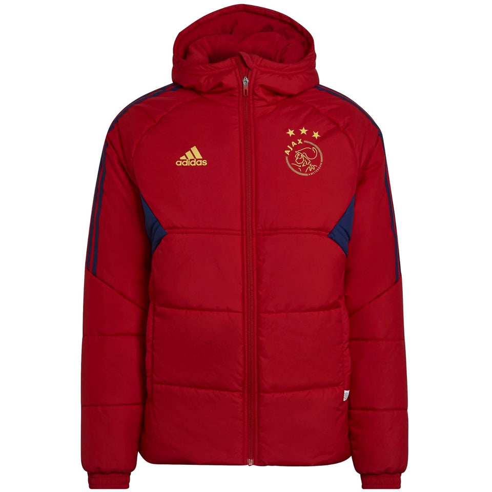 smokkel optellen plak Ajax Amsterdam winter training bench jacket 2022/23 - Adidas –  SoccerTracksuits.com