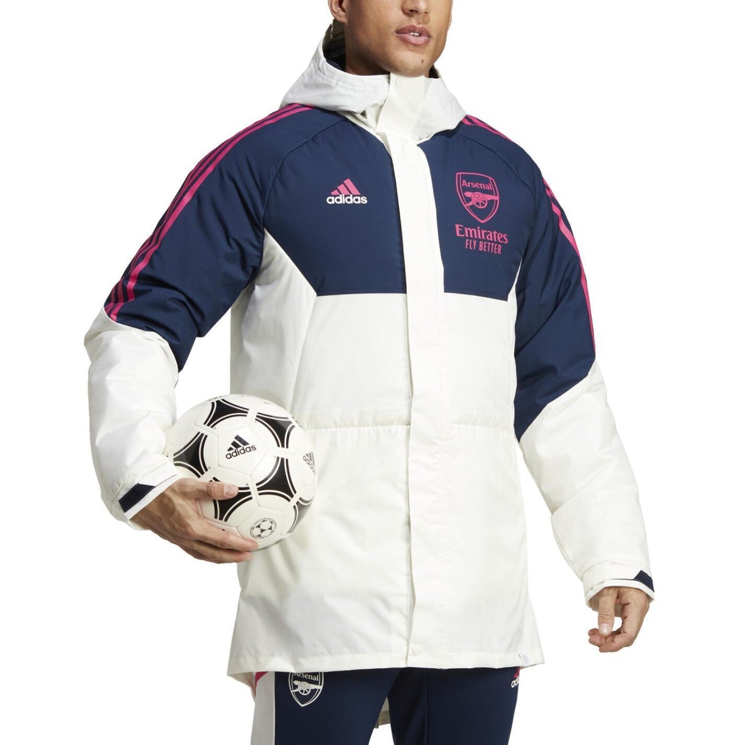 Symptomer Grisling bemærkning Arsenal FC Soccer parka down jacket 2023 white/blue - Adidas –  SoccerTracksuits.com