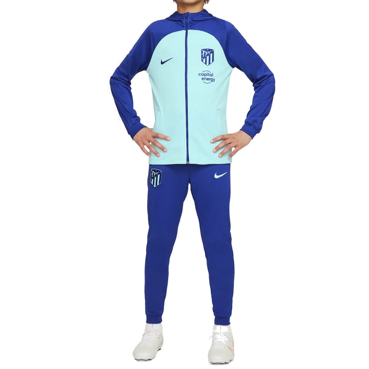 Kids - Atletico Madrid hooded presentation Soccer tracksuit 2022/23 - Nike