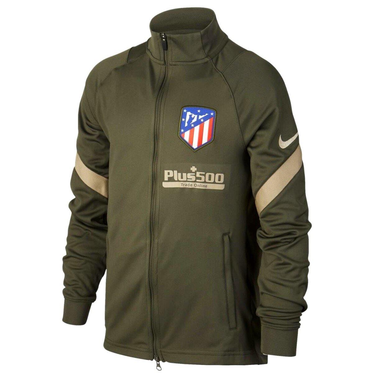 Kids Atletico Madrid green presentation Soccer tracksuit 2020/21