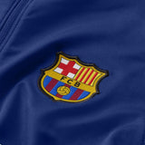 FC Barcelona soccer navy training technical tracksuit 2020/21 - Nike - SoccerTracksuits.com
