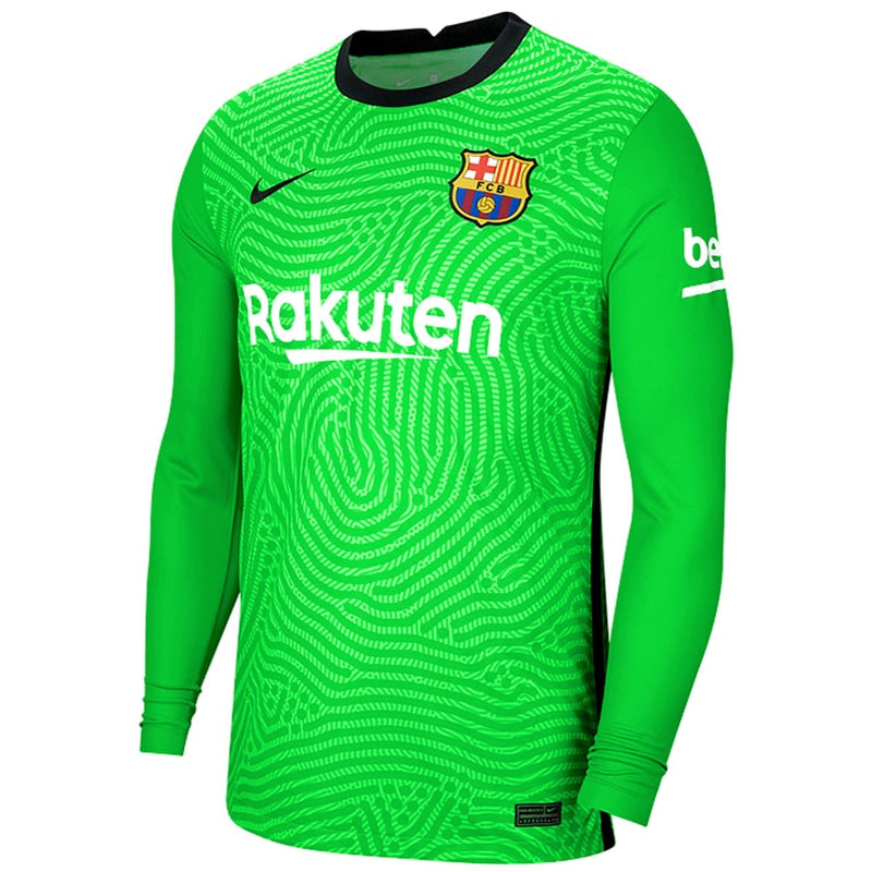 FCバルセロナ Nike 長袖GKユニフォーム FCバルセロナ ゴールキーパー ホーム サッカー ユニフォーム 2020/21