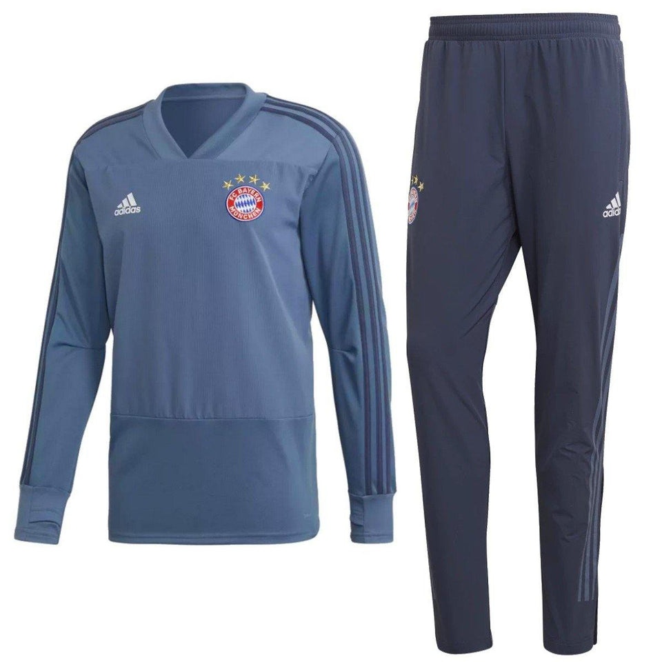 Bayern Munich training sweat soccer tracksuit UCL 2018/19 - Adidas - SoccerTracksuits.com