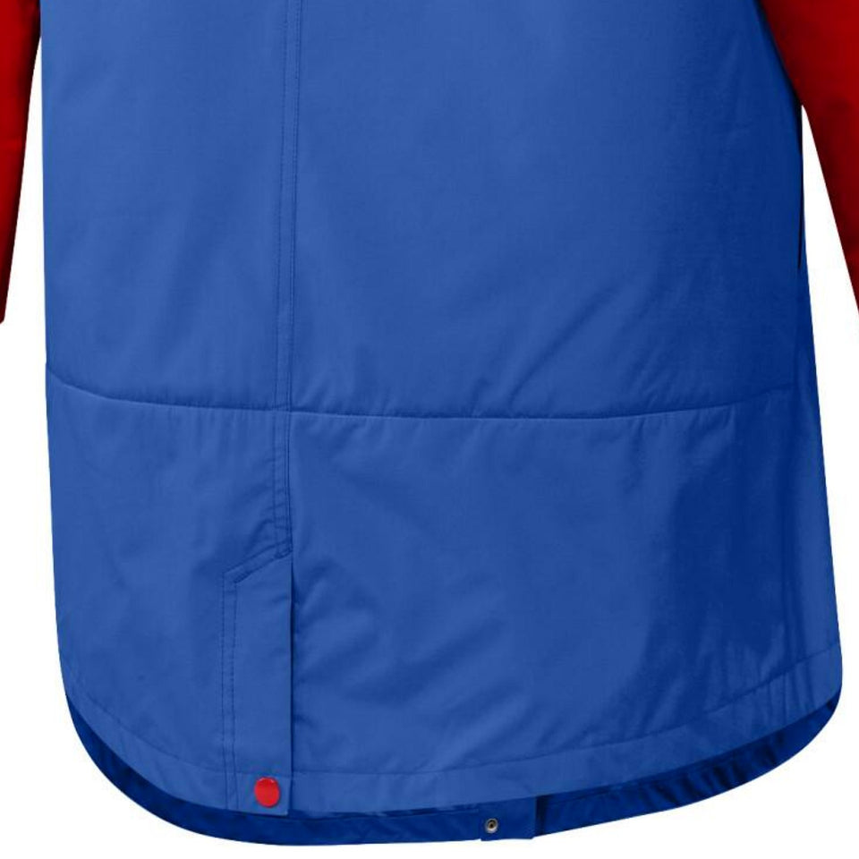 Bayern Munich Soccer parka down jacket 2023 red/blue - Adidas