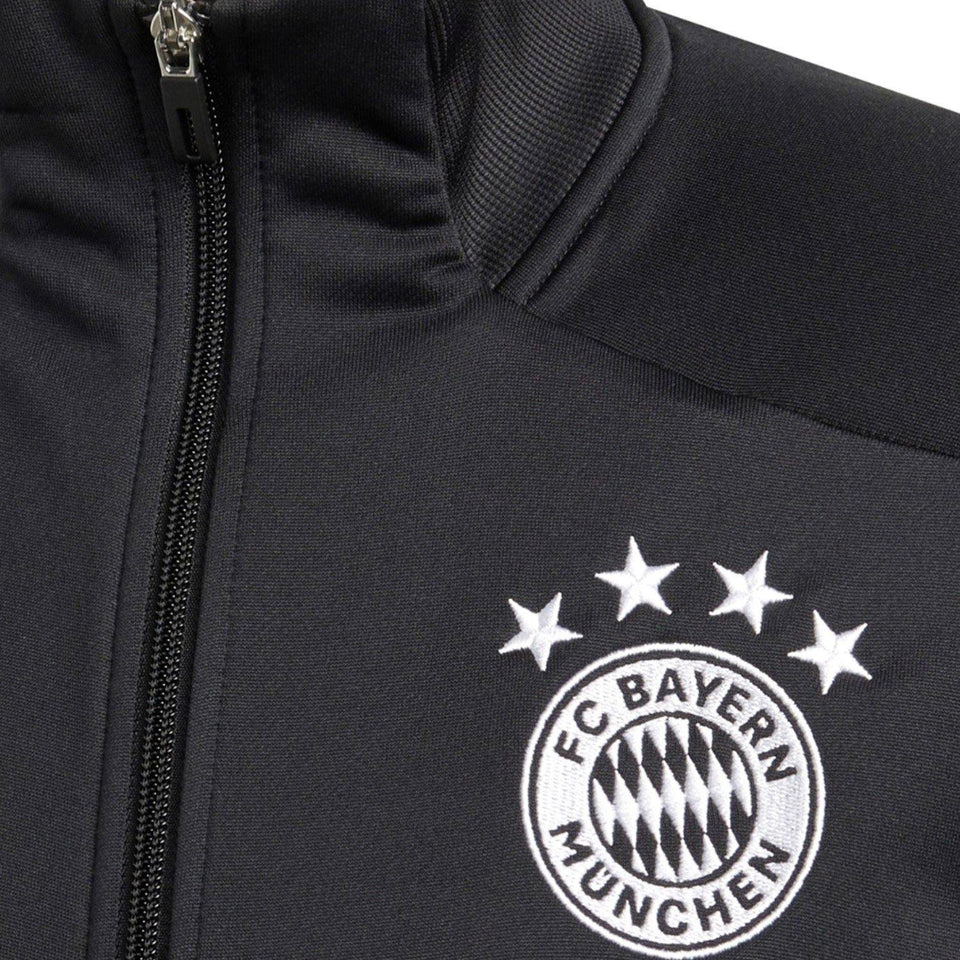 Bayern Munich black training bench Soccer tracksuit 2020/21 - Adidas - SoccerTracksuits.com
