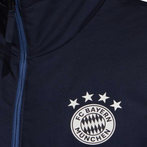 Bayern Munich soccer navy down padded jacket 2019/20 - Adidas - SoccerTracksuits.com