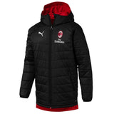 AC Milan soccer training bench reversible jacket 2019/20 - Puma - SoccerTracksuits.com