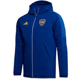 Boca Juniors soccer winter training bench jacket 2022 - Adidas