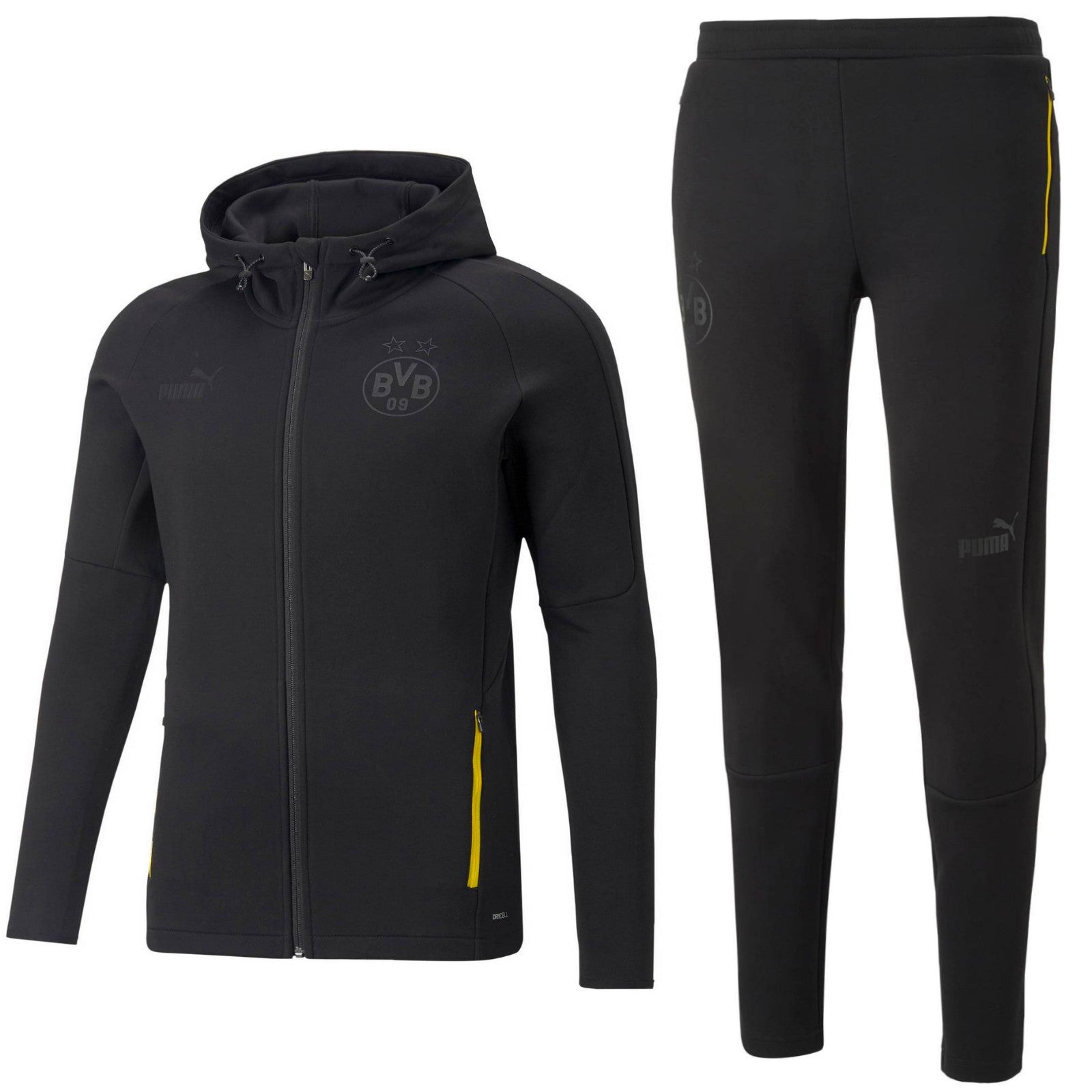 Borussia Dortmund Casual hooded presentation tracksuit 2022/23 Puma