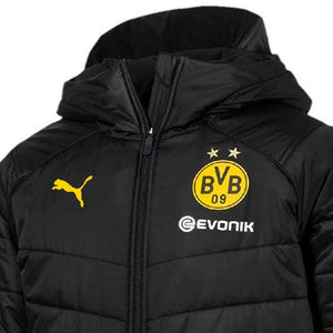 BVB Borussia Dortmund soccer training padded jacket 2018/19 - Puma
