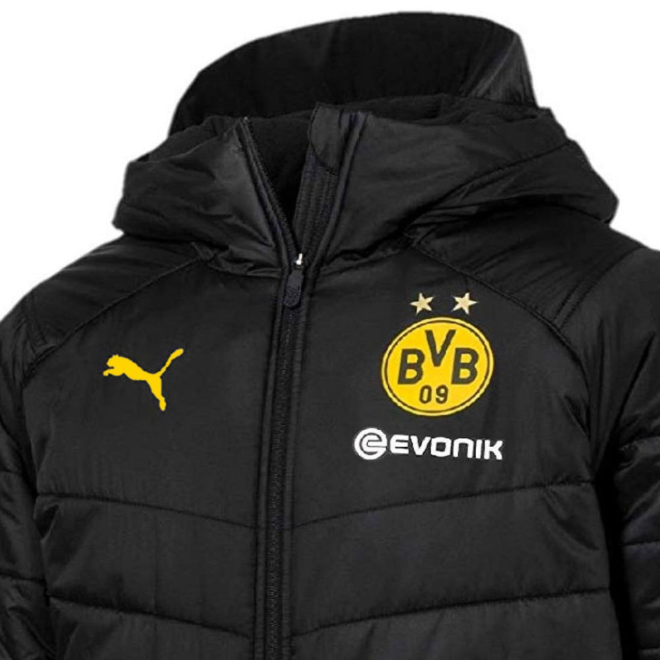 BVB Borussia Dortmund soccer training padded jacket 2018/19 - Puma