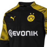 BVB Borussia Dortmund black training technical tracksuit 2019/20 - Puma - SoccerTracksuits.com